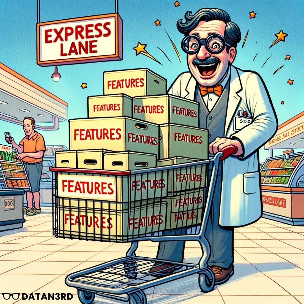 🛒 Feature Stores … the Equivalent to Building an Express Lane for AI/ML