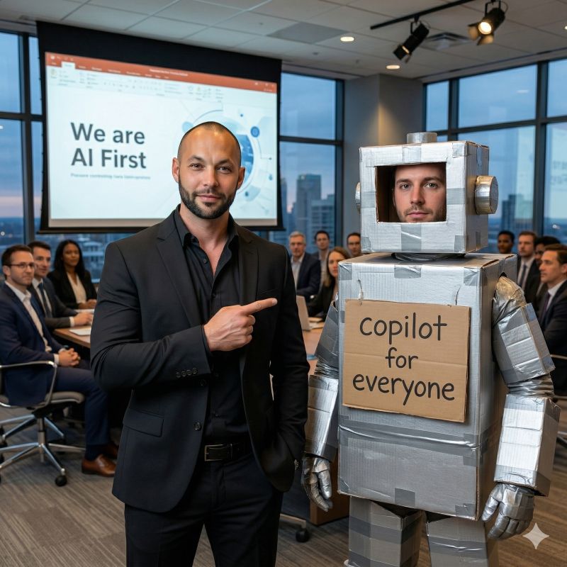 AI Strategy Theater Is a Liability (Here’s What Works Instead)