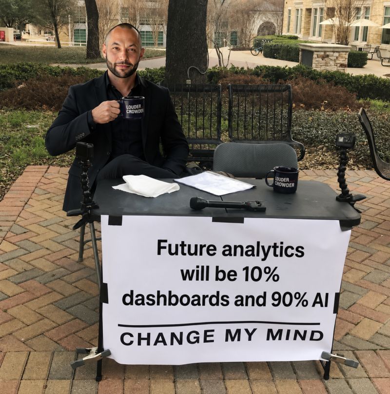 Dashboards Will Become the Consistency Layer. AI Will Become the Decision Layer.